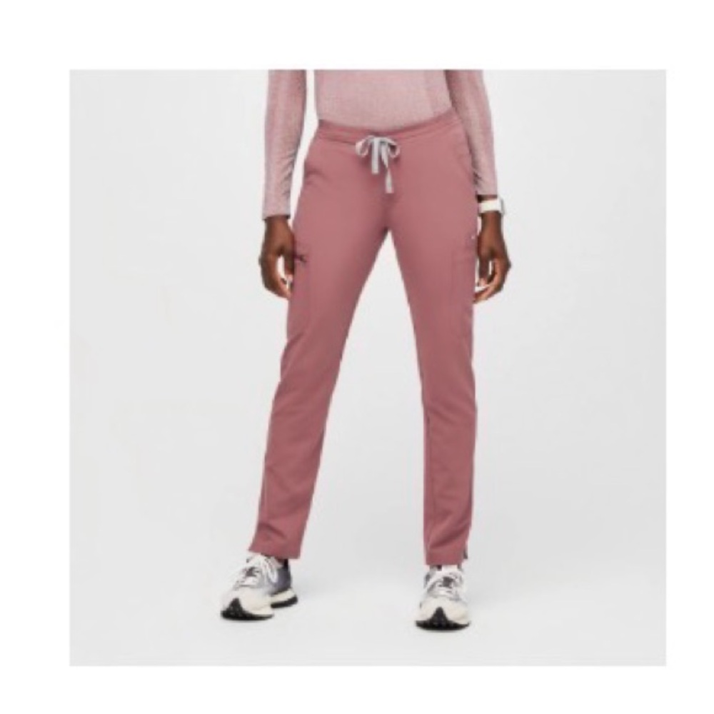 Figs Women’s XS Regular Mauve Yola - Skinny Scrub Pants